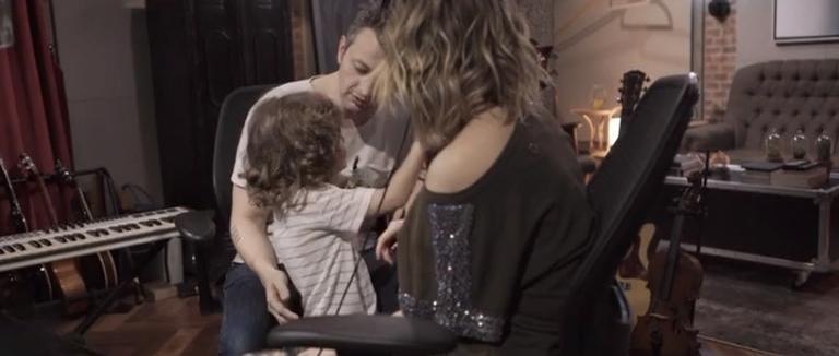 Sandy, Lucas Lima e Theo / foto: reprodução/Instagram