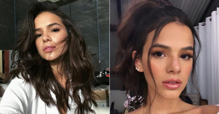 Bruna Marquezine aposta em boca glossy para realçar os lábios; saiba mais