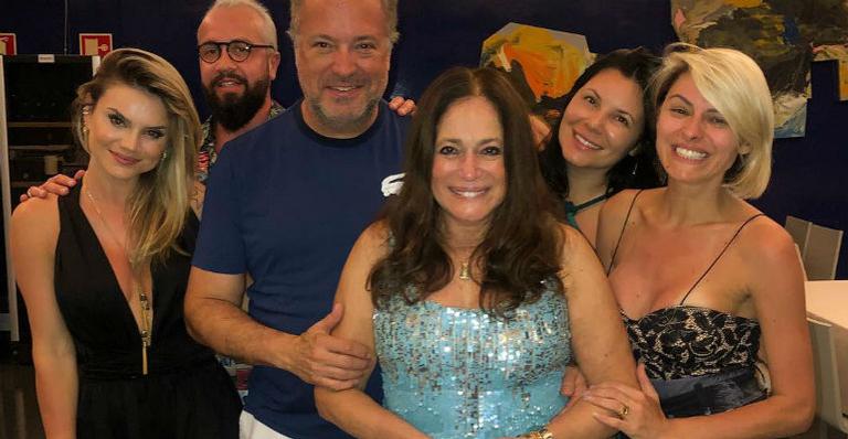 Susana Vieira ganha festa de aniversário em Portugal
