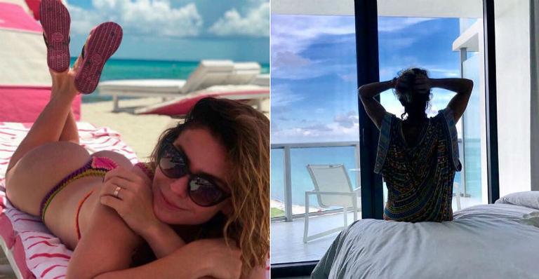 Giovanna Antonelli viaja para Miami e se hospeda em hotel com diárias de até R$ 5 mil