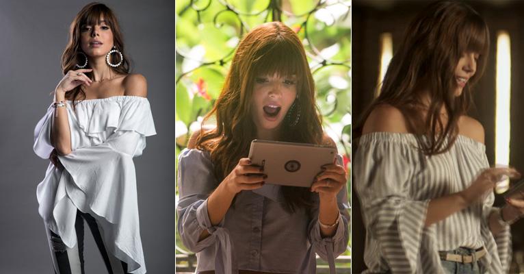 Rochelle de ‘Segundo Sol’ aposta em top ciganinha para montar seus looks românticos