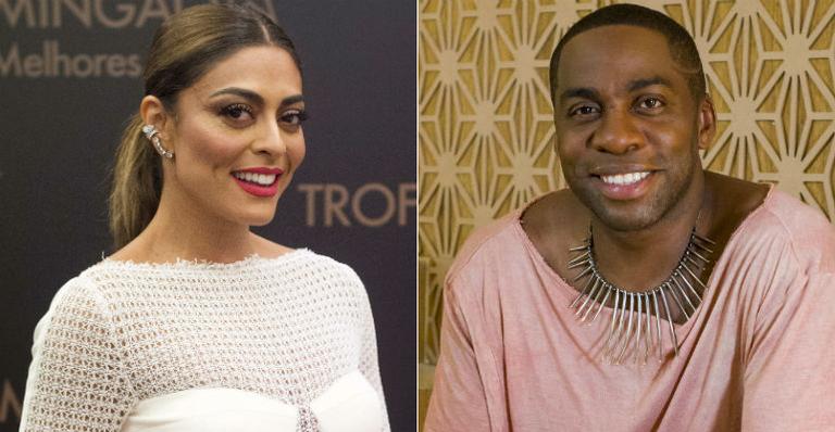 Juliana Paes e Lázaro Ramos vão apresentar programa na Globo, diz colunista