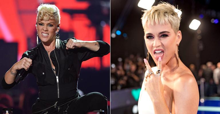 Veja 5 diferenças básicas entre Katy Perry e Pink