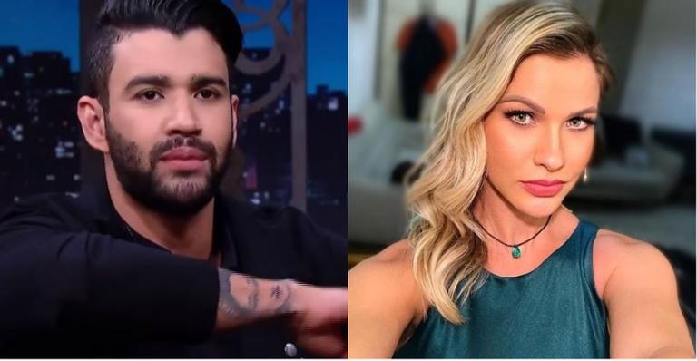 Gusttavo Lima usa câmera para monitorar a esposa, Andressa Suita