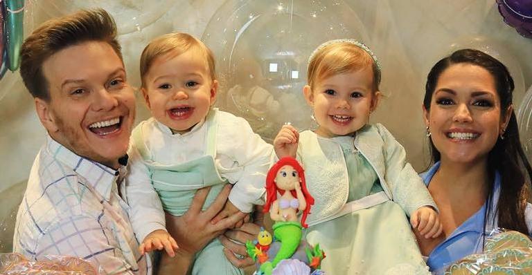 Thais Fersoza revela como filhos a chamam quando acordam: ”Sou papai também”