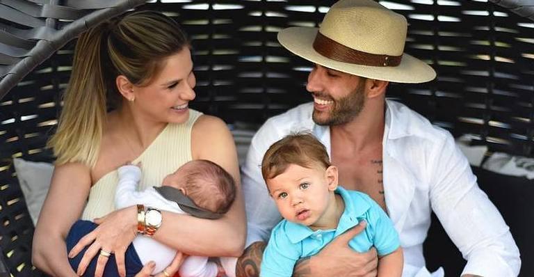 Emocionante! Andressa Suita encanta web em vídeo de momento íntimo com Samuel: ”Amor e proteção”