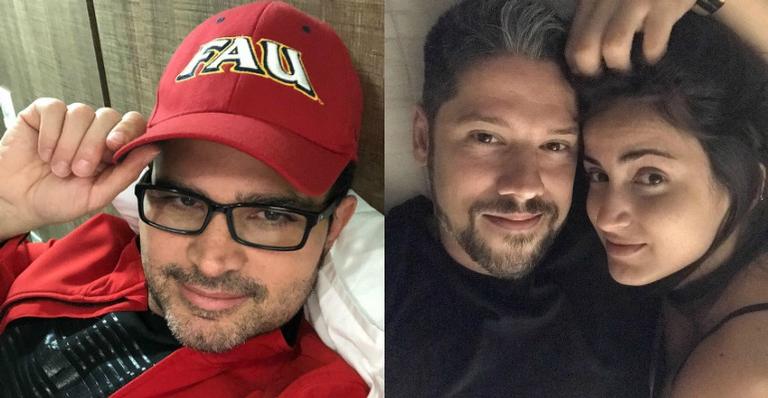 Luciano Camargo faz comentário de cunho sexual em foto de Mari Palma e Phelipe Siani