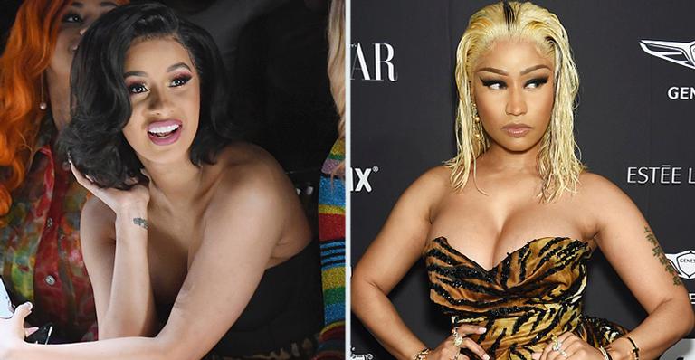 Cardi B perde a linha e atira sapato em Nicki Minaj