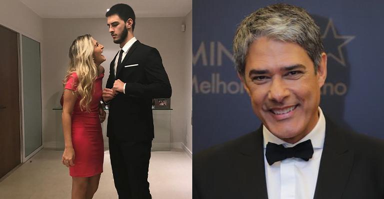 William Bonner se casa e nora pega buquê, para decepção de Vinicius Bonemer