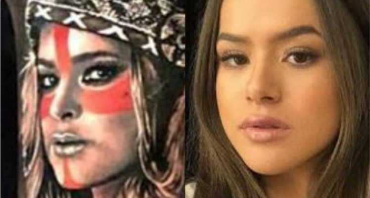 Internautas enxergam Maisa Silva na tatuagem do marido de Preta Gil e estrela teen comenta
