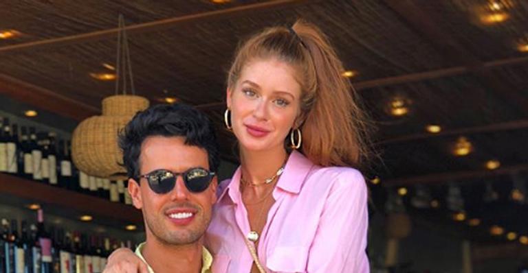 Apaixonada, Marina Ruy Barbosa posa com Xande Negrão e se declara