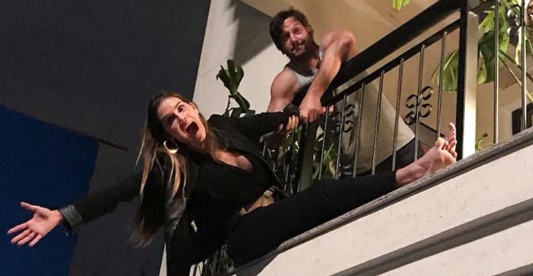 Deborah Secco tece vários elogios a Vladimir Brichta: ”Sou sua fã”