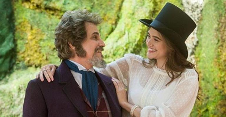 Juliana Paiva homenageia Edson Celulari nas redes sociais