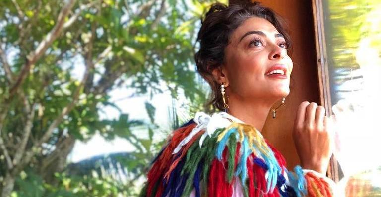 Juliana Paes se afastou de programa na TV para cuidar de um cisto nas cordas vocais