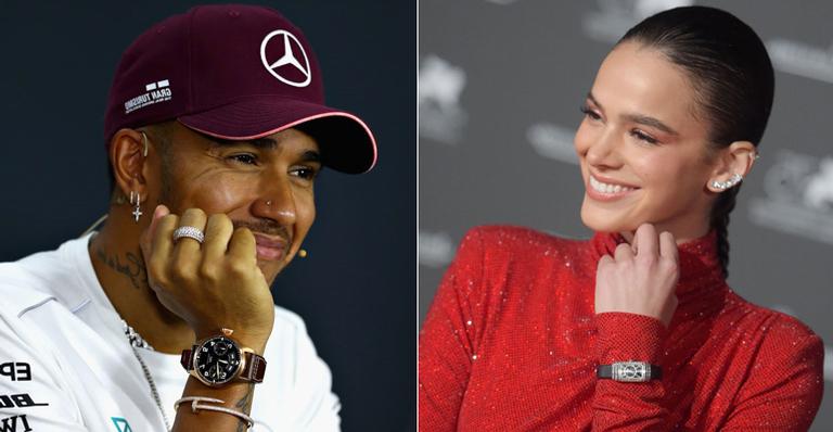 Lewis Hamilton publica foto de Bruna Marquezine e fãs alertam: ”Neymar que se cuide”