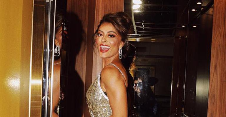 Longe da TV, Juliana Paes esbanja luxo em Portugal