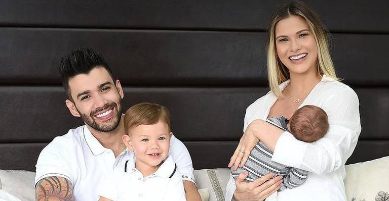 Gusttavo Lima volta para casa e flagra o filho com ”brinquedinho” de R$ 7 mil
