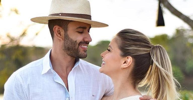Gusttavo Lima surta com novo visual de Andressa Suita: ”Não me passa mais esses sustos”