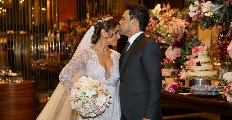 Assista ao “sim” do casamento de Camilla Camargo, filha de Zezé Di Camargo