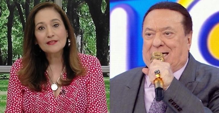 Ao vivo, Sônia Abrão e Raul Gil quebram silêncio sobre briga entre eles