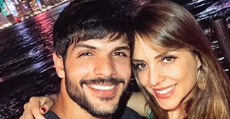 Ex-BBB Lucas Fernandes ousa e divulga foto da noiva vestindo lingerie sexy: ”Ela vai me matar”