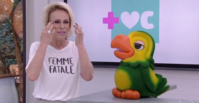 Ana Maria Braga e Louro José discutem sobre separação e apresentadora cai no choro no ‘Mais Você’