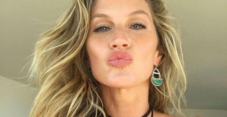 Gisele Bündchen surge deslumbrante e detalhe curioso chama atenção dos internautas: ”Pânico”