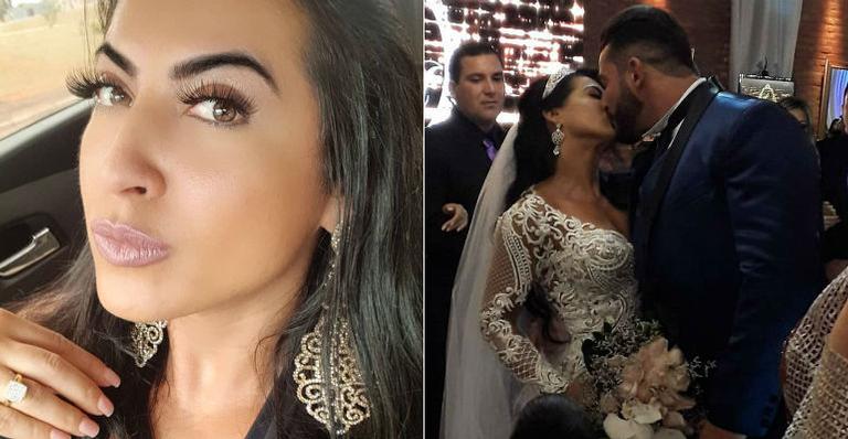 Priscila Pires, ex-BBB, se casa pela segunda vez com cerimônia ao vivo no Instagram