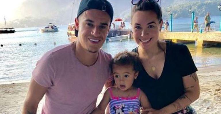Philippe Coutinho anuncia nascimento de sua segunda filha, Esmeralda