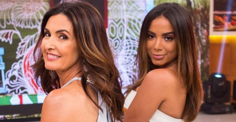 Fátima Bernardes se inspira em pose de Anitta e sensualiza em foto