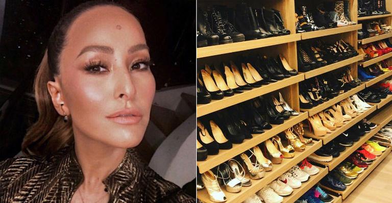 Sabrina Sato mostra closet do novo apartamento e impressiona internautas