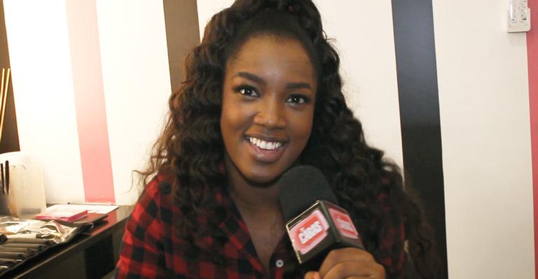 Nos bastidores do ‘Música Boa’, Iza fala sobre ser notada por Camila Cabello