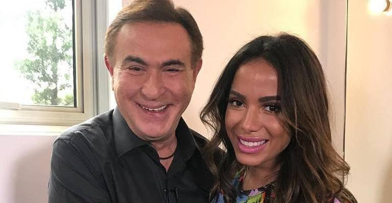 Com Anitta solteira, Amaury Jr. polemiza bissexualidade da cantora: ”Todo mundo querendo saber”
