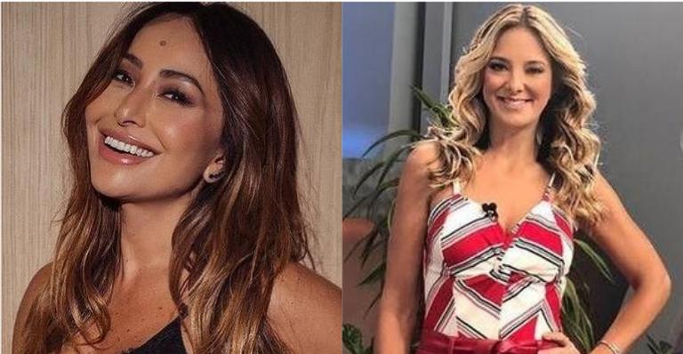 Ticiane Pinheiro revela sem querer nome da filha de Sabrina Sato