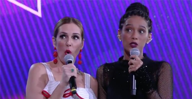 Taís Araújo se desespera com problema técnico no ‘Popstar’: ”Hoje de novo?”
