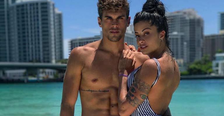 Aline Riscado e Felipe Roque