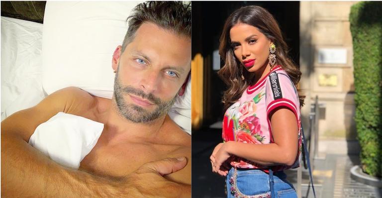 Henri Castelli revela achar Anitta linda e manda recado: ”Estou solteiro!”