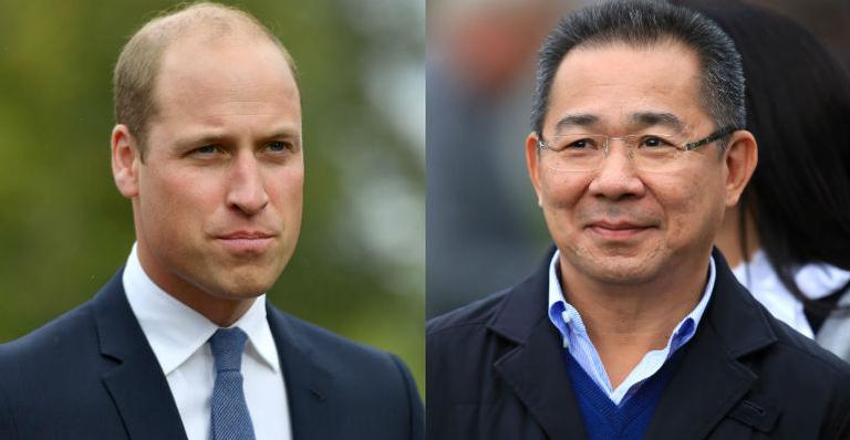 Príncipe William lamenta morte do presidente do clube de futebol Leicester City