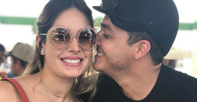 Thyane Dantas faz raríssima aparição em momento apaixonante com o filho recém-nascido, Dom