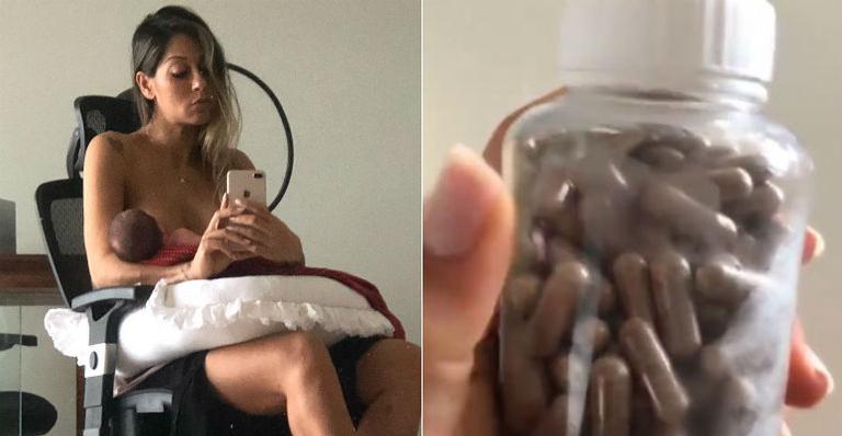 Mayra Cardi revela que fez cápsulas comestíveis de sua placenta
