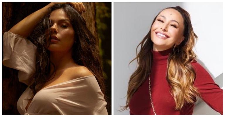 Isis Valverde exibe barrigão de grávida e ganha elogio fofíssimo de Sabrina Sato