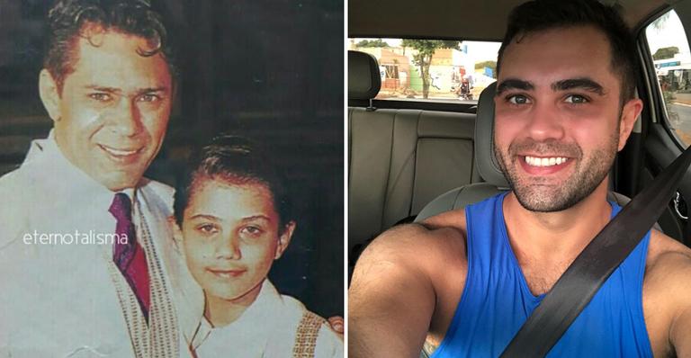 Filho de Leandro desabafa sobre a falta que sente do pai: ”Saudade que até dói”