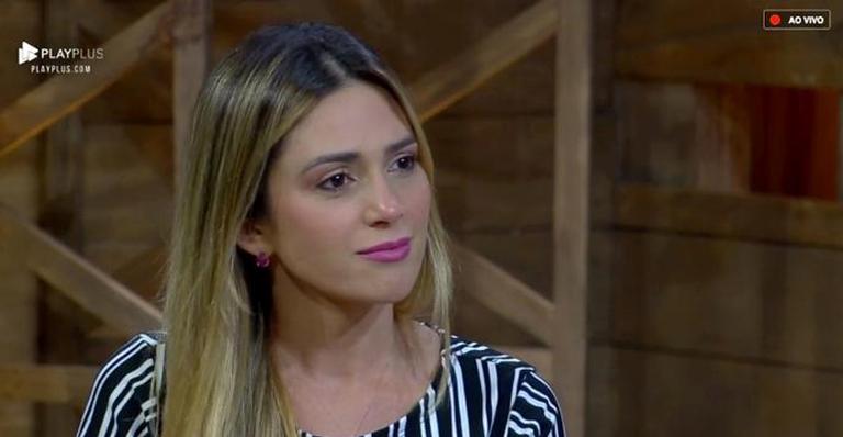 Após expulsão do reality ‘A Fazenda’, Nadja Pessoa desabafa: ”Fui infantil”
