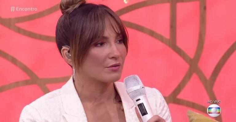 Na Globo, Claudia Leitte manda indireta para Silvio Santos:”A gente não pode falar qualquer coisa”