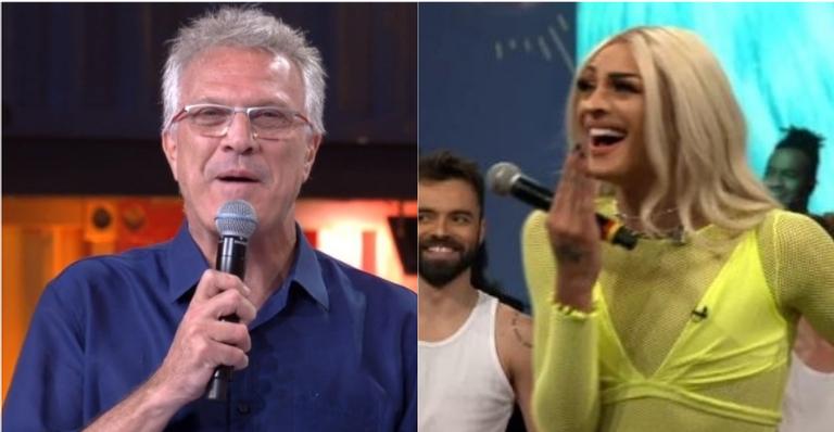 Pedro Bial beija Plabllo Vittar: ”Me faz menos macho, mas não me faz menos homem”
