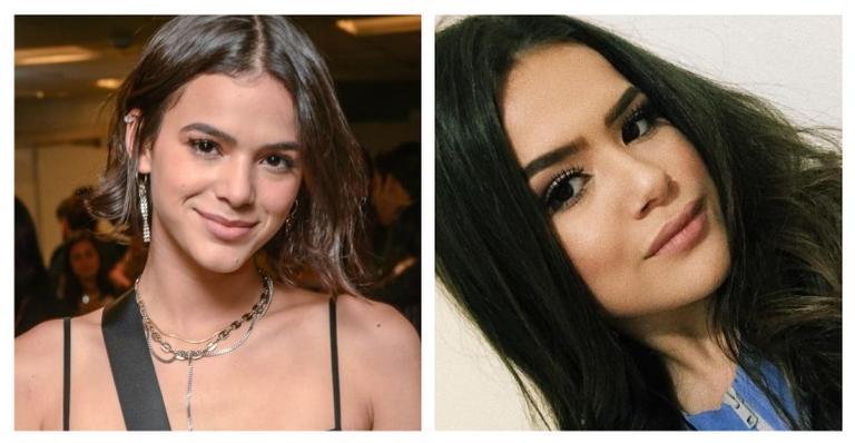 Bruna Marquezine admite estar obcecada por artista e Maisa Silva apoia global