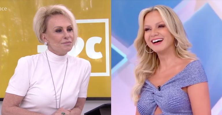Ana Maria Braga ignora concorrência e homenageia Eliana na Globo
