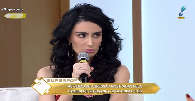 Ex-atriz da Globo Cristiane Machado fala sobre prisão do marido que a espancou