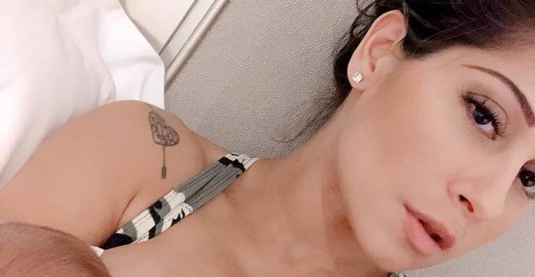 Após mostrar rosto de Sophia acidentalmente, Mayra Cardi exibe detalhe especial do olho da filha