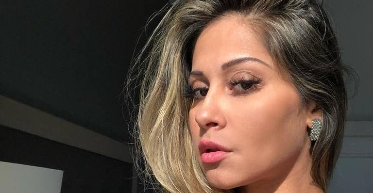Mayra Cardi surge na academia com barriga sarada e surpreende fãs: ‘Ninguém fala que é mãe de dois’